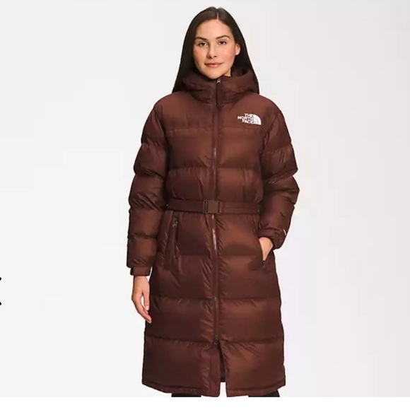 The North Face Jackets & Blazers - The North Face Women's Dark Oak Belted Puffer Jacket